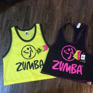 ZUMBA Crop loose tops